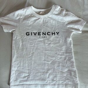 Givenchy Kids White Short Sleeve Tee